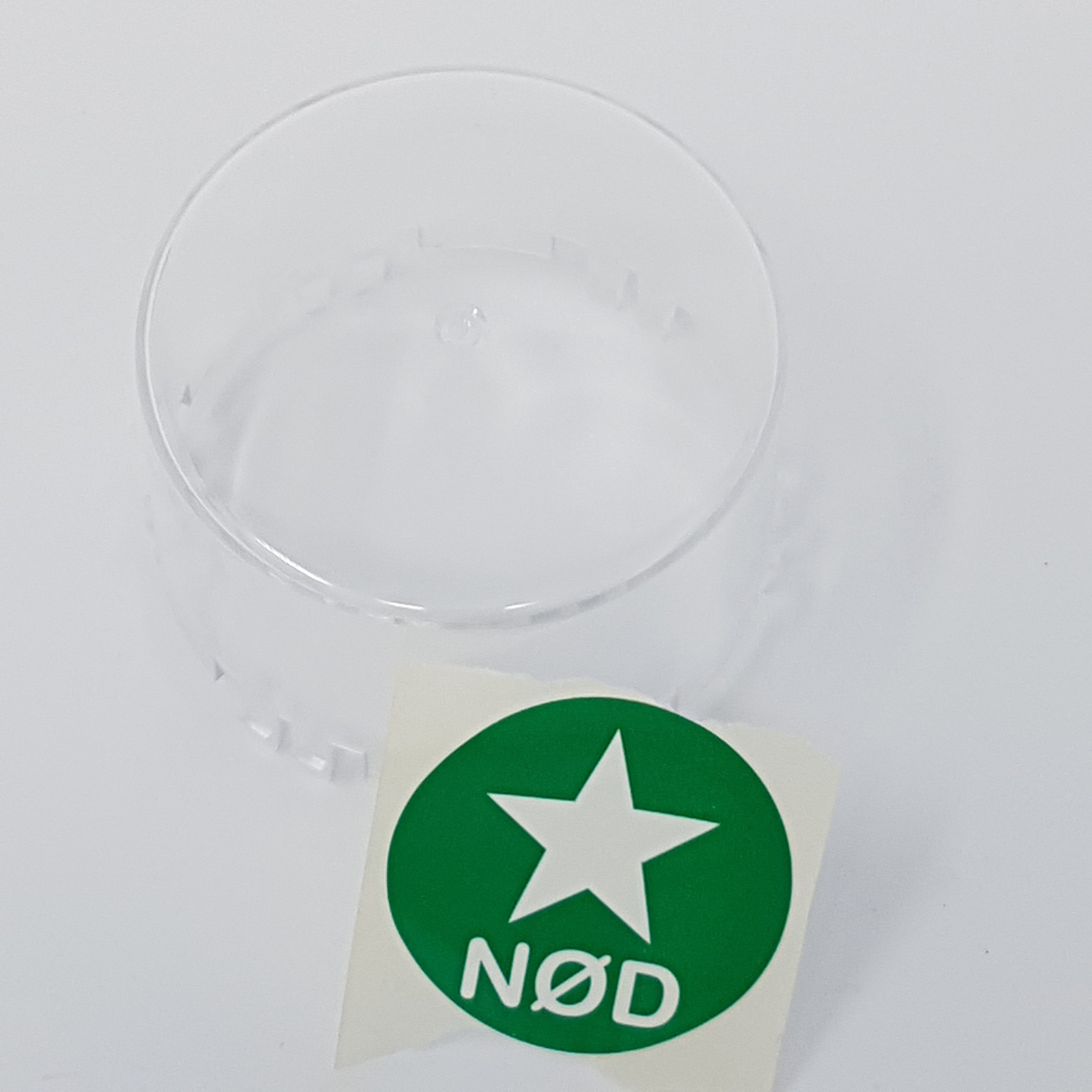 2951P PLASTKÚPULL Á NEYÐARSNERIL